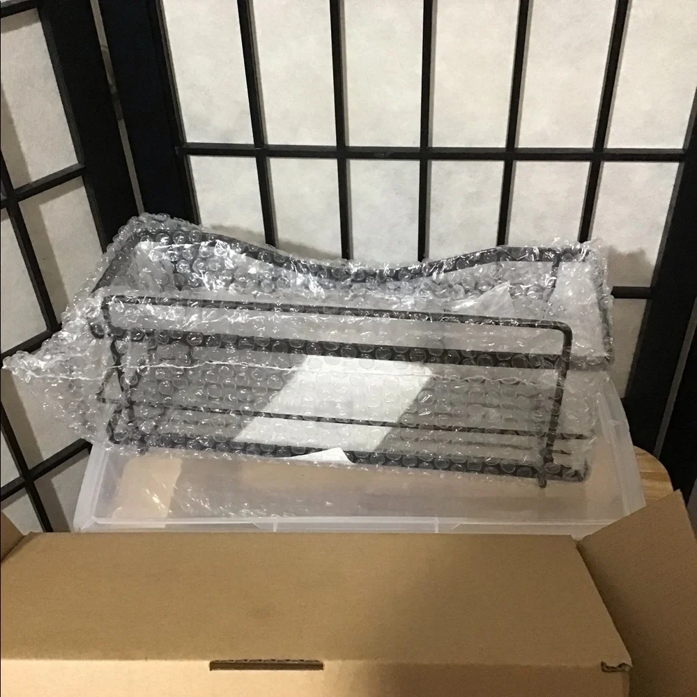 NIB KINCMAX Shower Caddy Basket Shelf with Hooks.